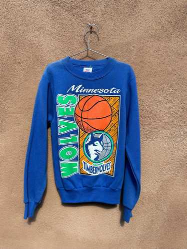 Kid's 80's Minnesota Timberwolves Sweatshirt