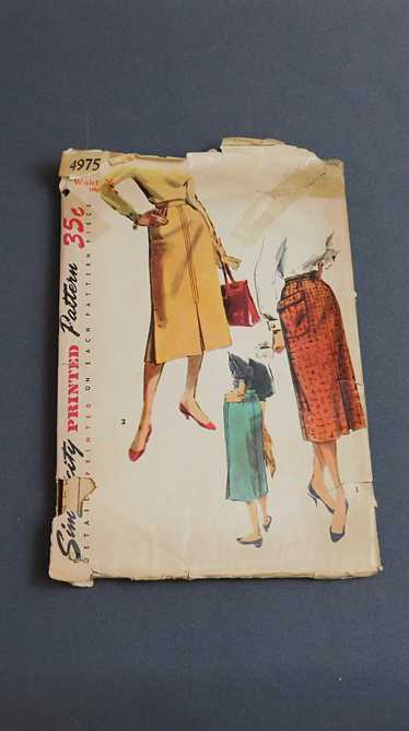 Vintage Simplicity and Mccalls Sewing Patterns 4 Dress Blouse 
