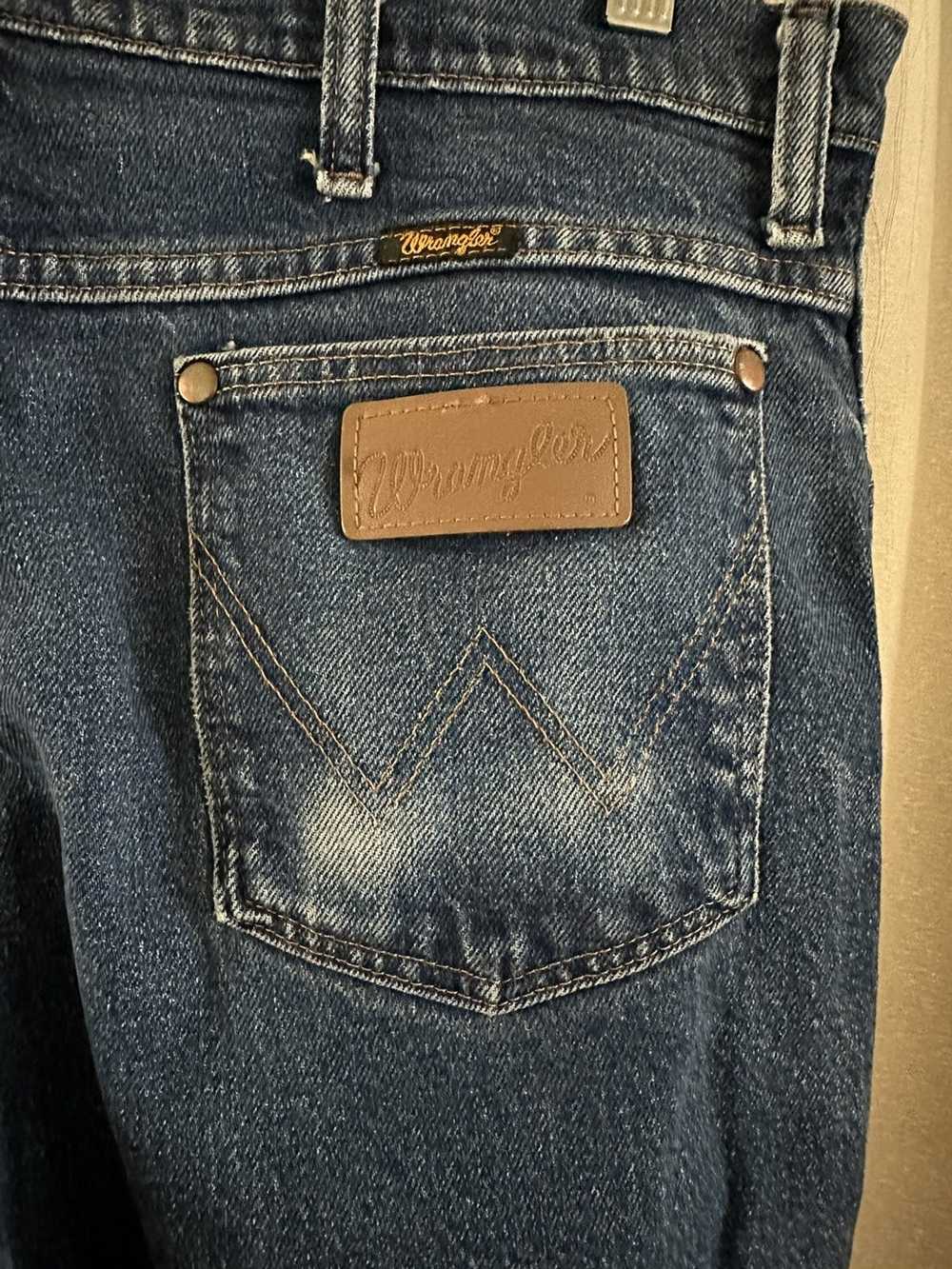 Vintage × Wrangler Vintage wrangle jeans - image 4