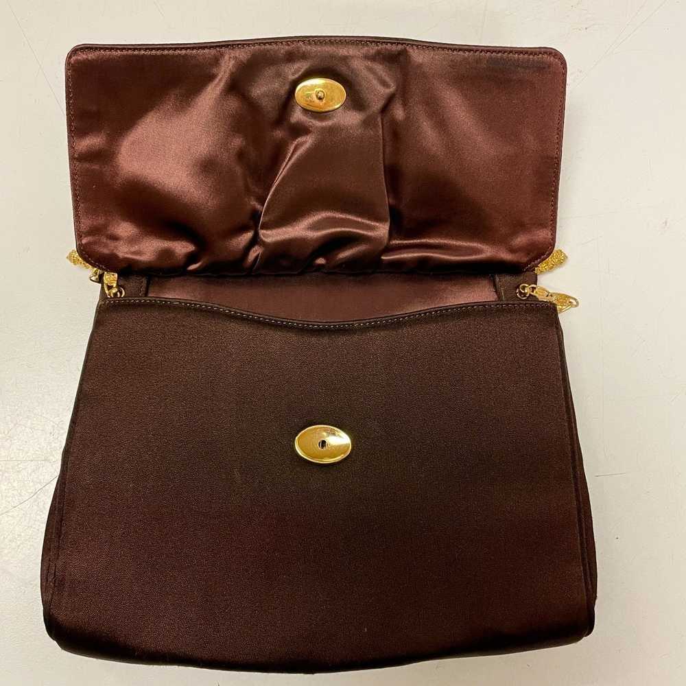 Unkwn Vtg 50's Morris Moskowitz Chocolate Brown S… - image 5