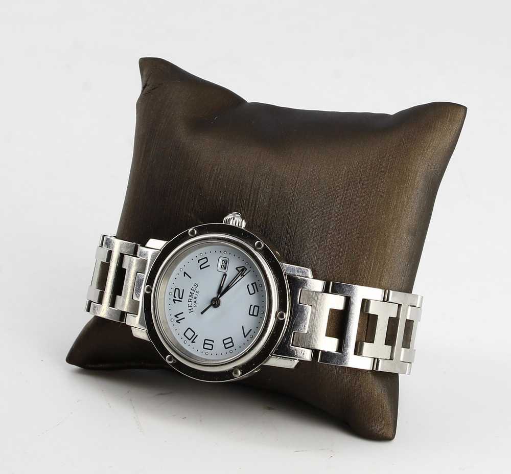 Hermes Silver Logo H watch - image 5