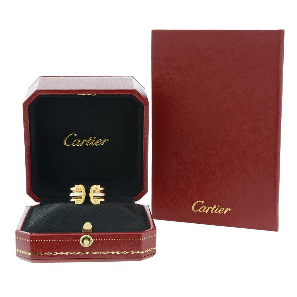 Cartier Cartier Double C Ring 18k Tri Color Gold … - image 7