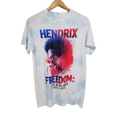 Tee Shirt Tie Dye JIMMY HENDRIX Freedom T-shirt -… - image 1