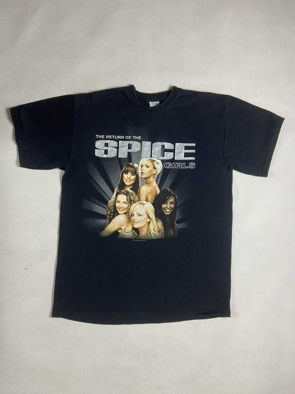 Band Tees × Rap Tees × Vintage Vintage Spice Girl… - image 1