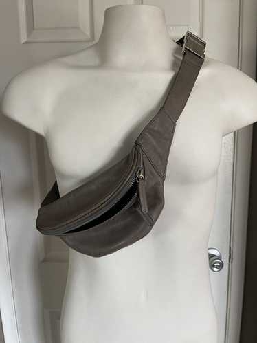 Barneys New York Leather waist bag