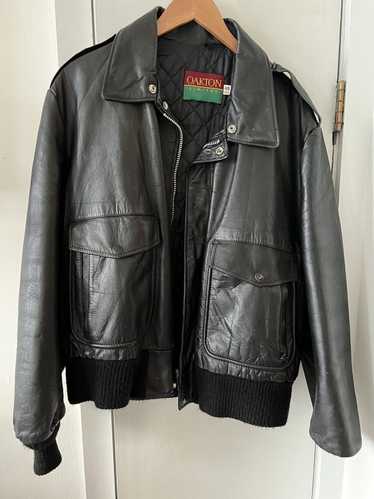 Oakton Ltd × Vintage Leather Jacket