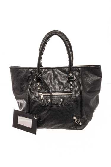 Bb reporter patent leather handbag Balenciaga Brown in Patent leather -  31526836