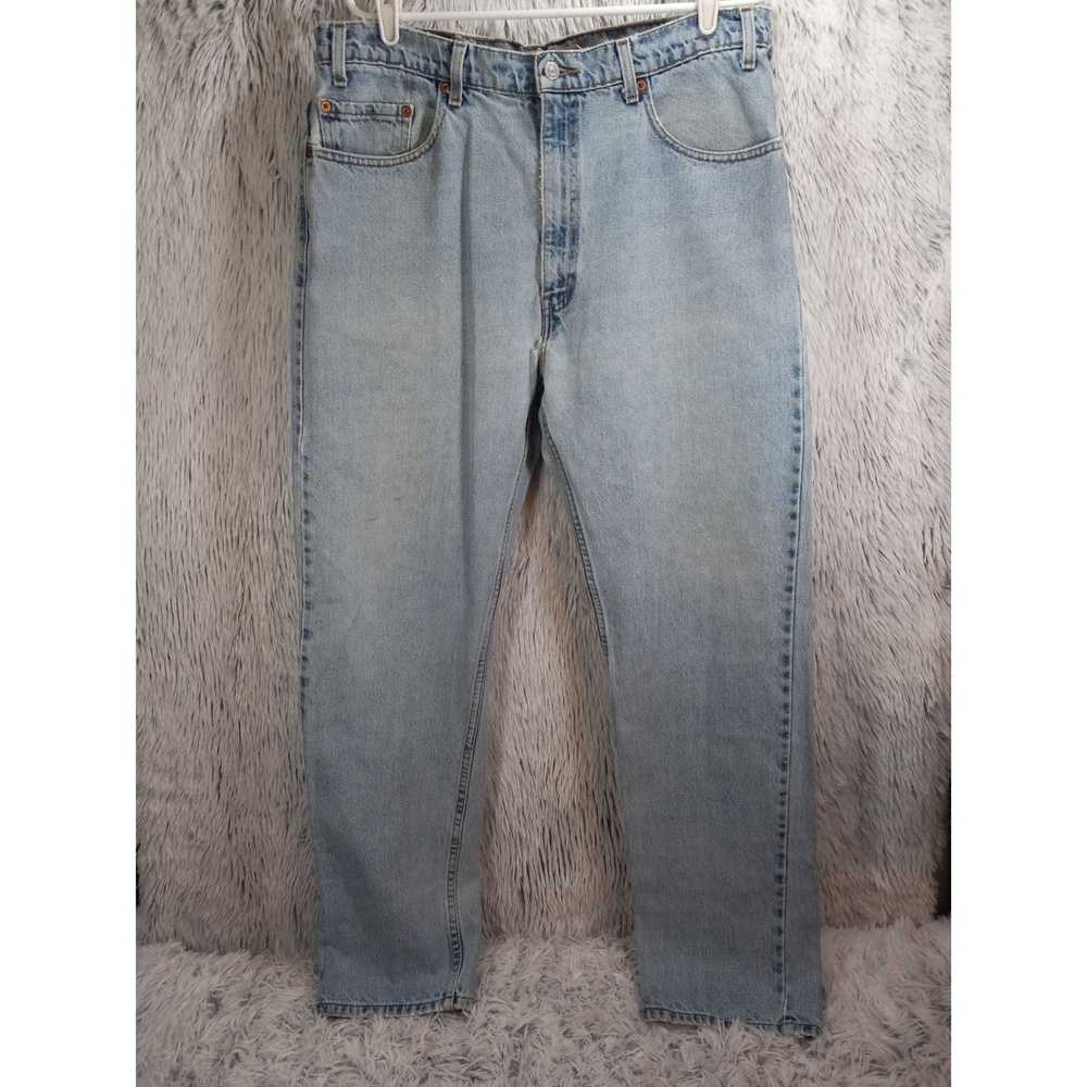 Levi's Vintage Y2K Levis 505 Jeans Mens 38x32 Lig… - image 1