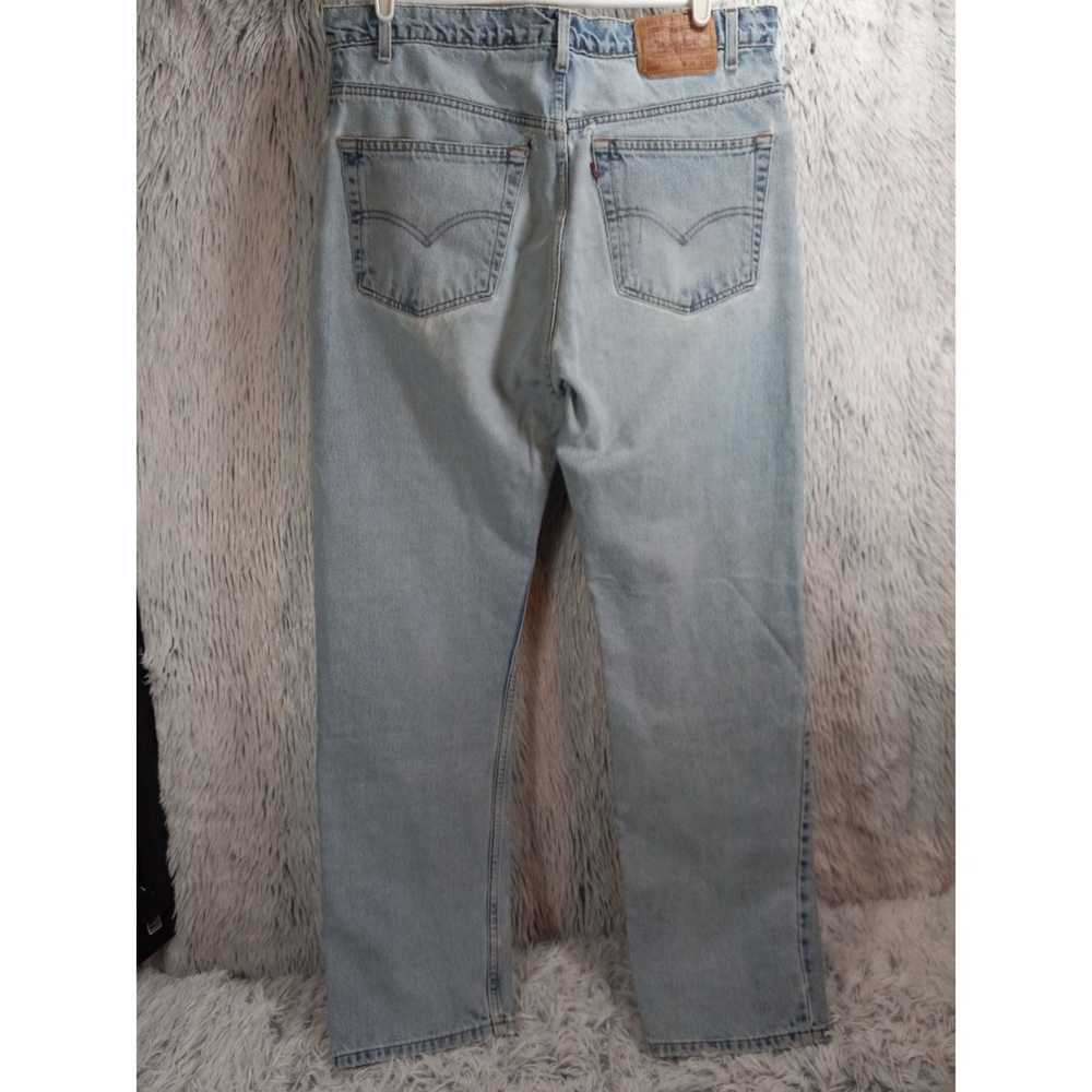 Levi's Vintage Y2K Levis 505 Jeans Mens 38x32 Lig… - image 2
