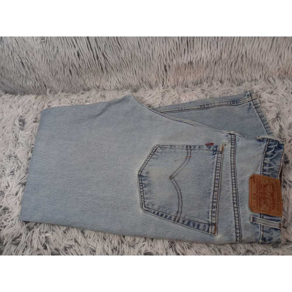 Levi's Vintage Y2K Levis 505 Jeans Mens 38x32 Lig… - image 6