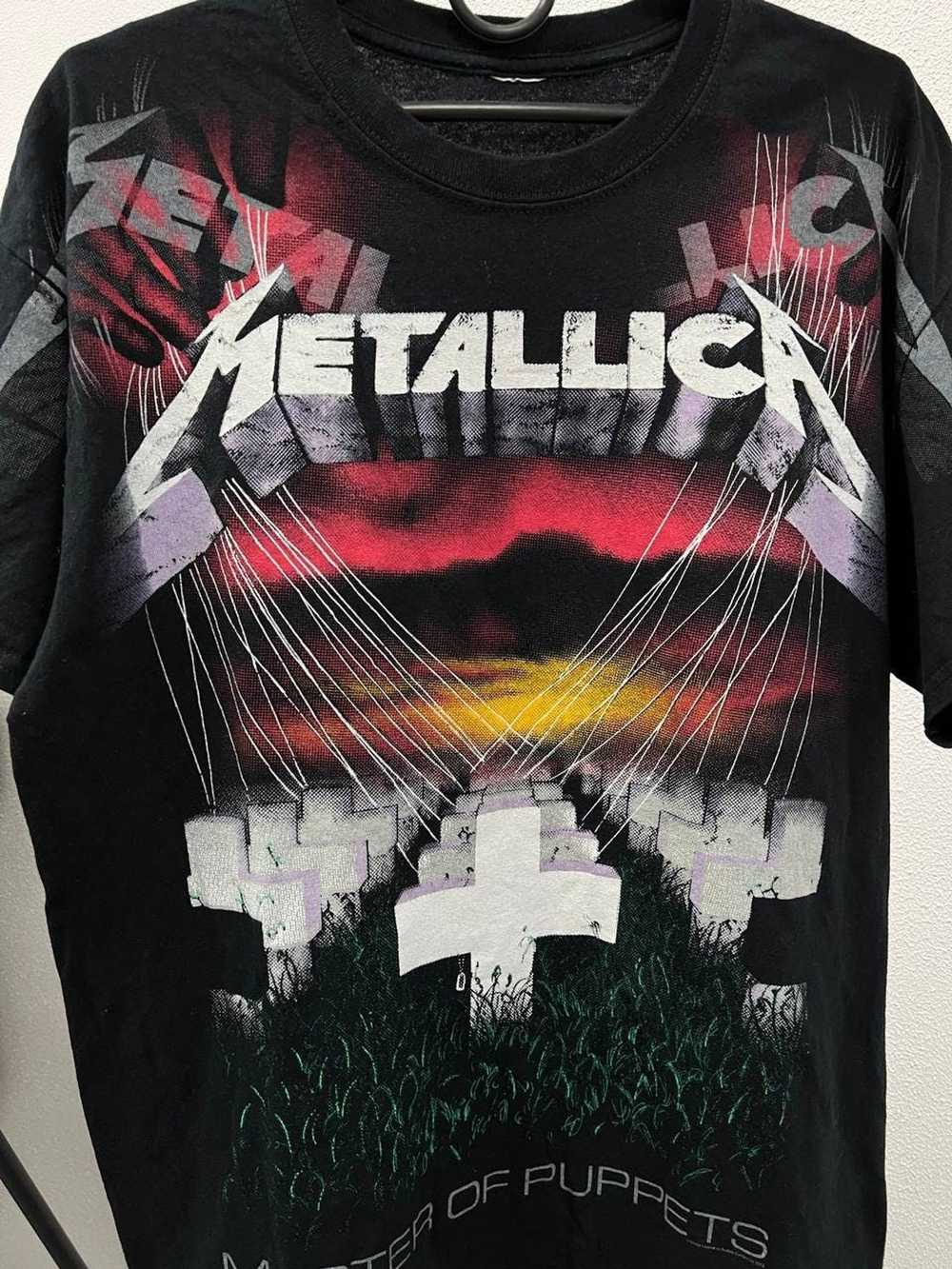 Band Tees × Metallica × Rock Tees Metallica Maste… - image 2