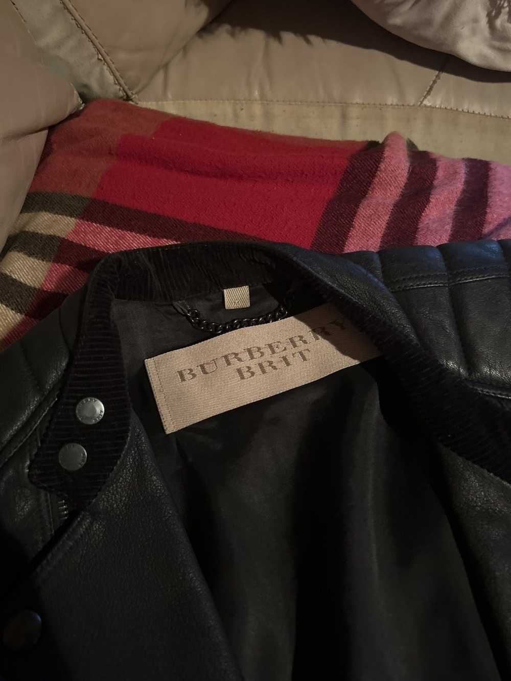 Burberry Burberry Brit Leather Jacket - image 3