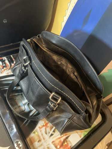 Vintage 90s black coach handbag - Gem