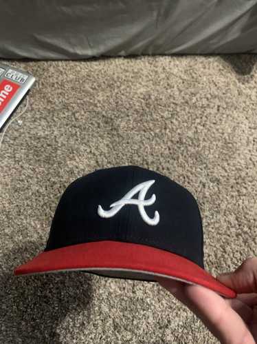 ATLANTA BRAVES PEACH MINT 59FIFTY FITTED HAT 70725280