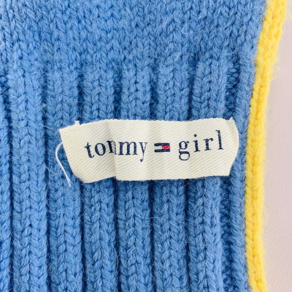 Tommy Hilfiger × Vintage Tommy Girl Scarf / Muffl… - image 3