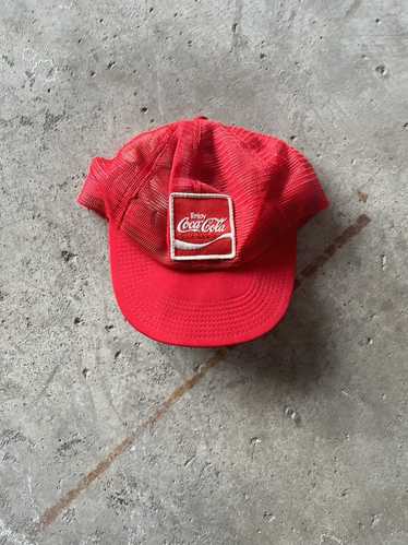 Vintage Vintage made in USA Coca Cola mesh hat