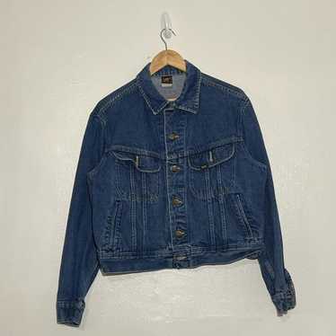 Vintage Denim Jacket- Men's Lee Tobacco Road Chainstitch - Dixon Rand