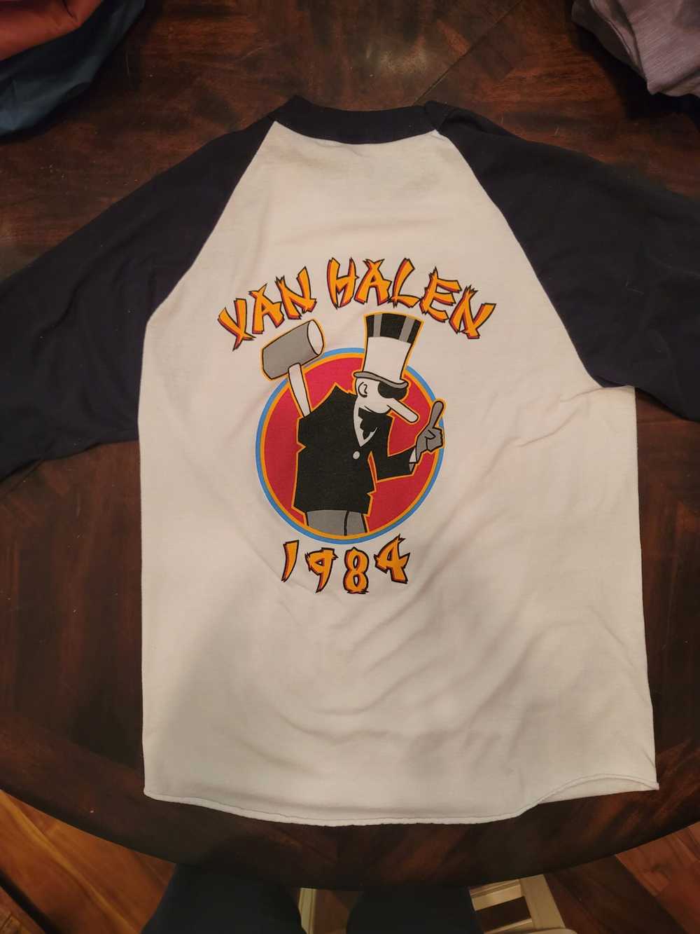 Vintage Vintage Van Halen 1984 World Tour Tee Shirt Gem 