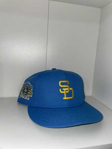 MLB San Diego Padres Fitted Hat No Ajustable Gorra De Béisbol Completa  Cerrada Gorras Hip Hop Sombrero Casa de los Tesoros