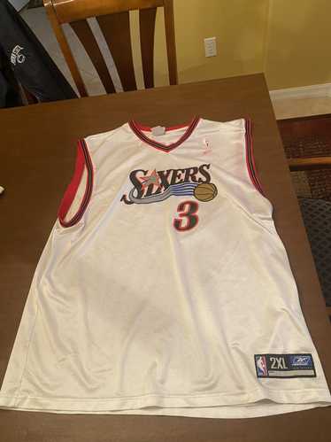 NBA × Reebok × Vintage Allen Iverson 76ers jersey