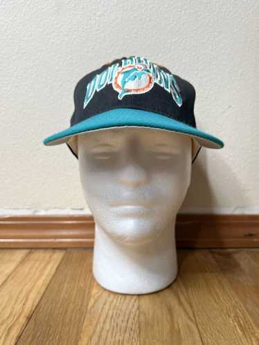 NFL Team NFL Vintage Double Logo Dolphins Fitted … - image 1