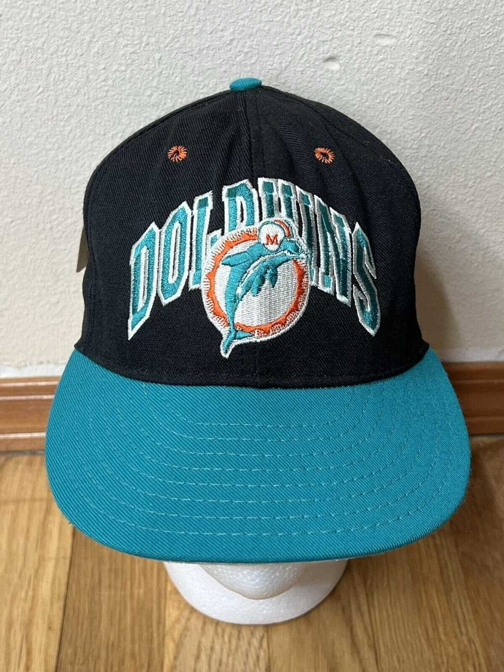 NFL Team NFL Vintage Double Logo Dolphins Fitted … - image 6