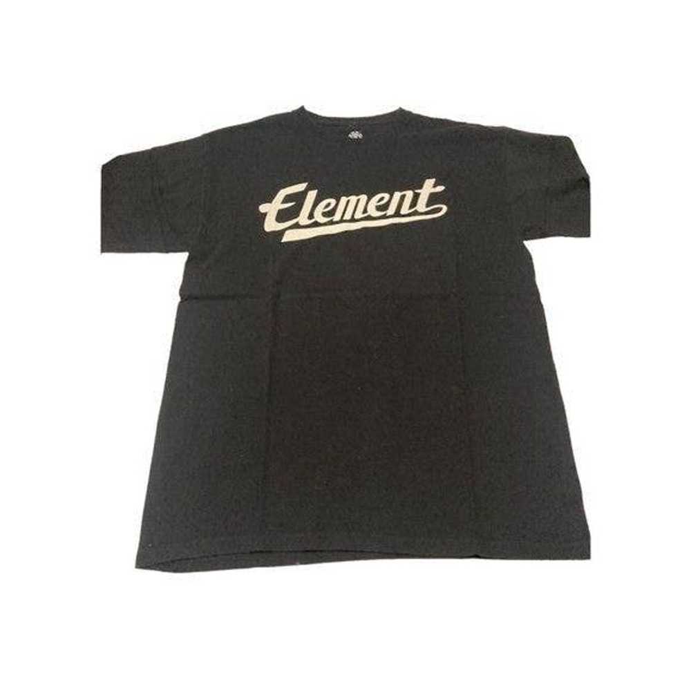 Element Element Logo T-Shirt, Dark Grey, Large/Gr… - image 1