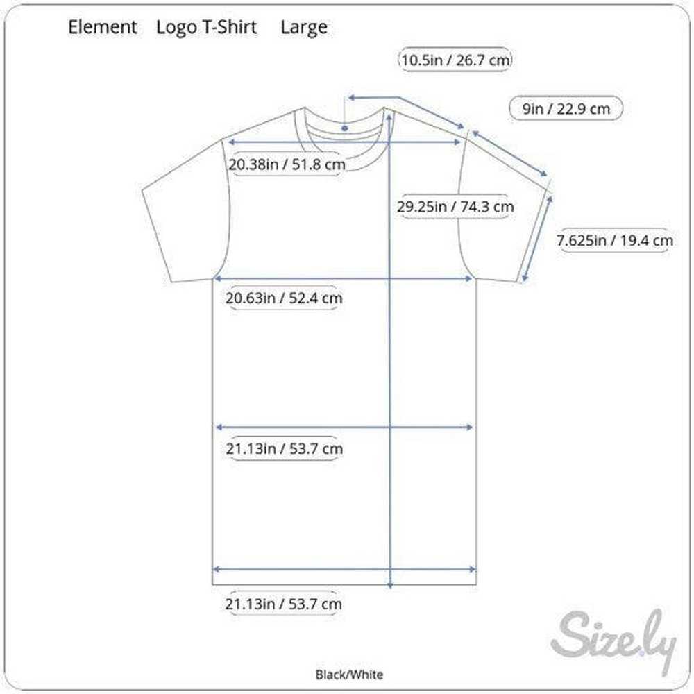 Element Element Logo T-Shirt, Dark Grey, Large/Gr… - image 2