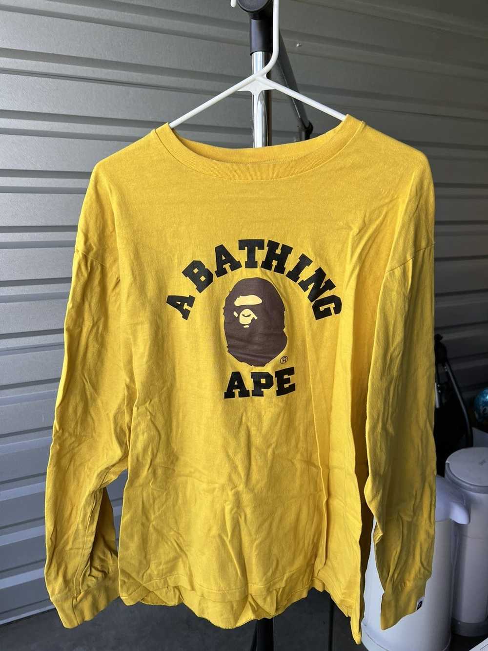 Bape BAPE College Tee yellow XXL - image 2