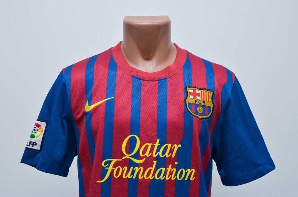 Nike BARCELONA 2011/2012 HOME FOOTBALL SHIRT JERS… - image 2