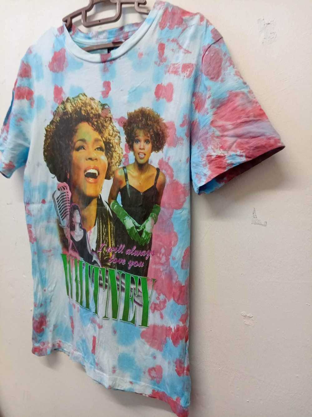 Rock T Shirt × Rock Tees Whitney Houston American… - image 5