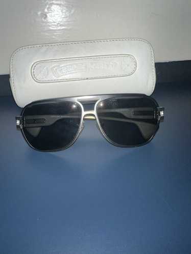 Chrome Hearts Vintage Chrome Hearts Glasses + Case