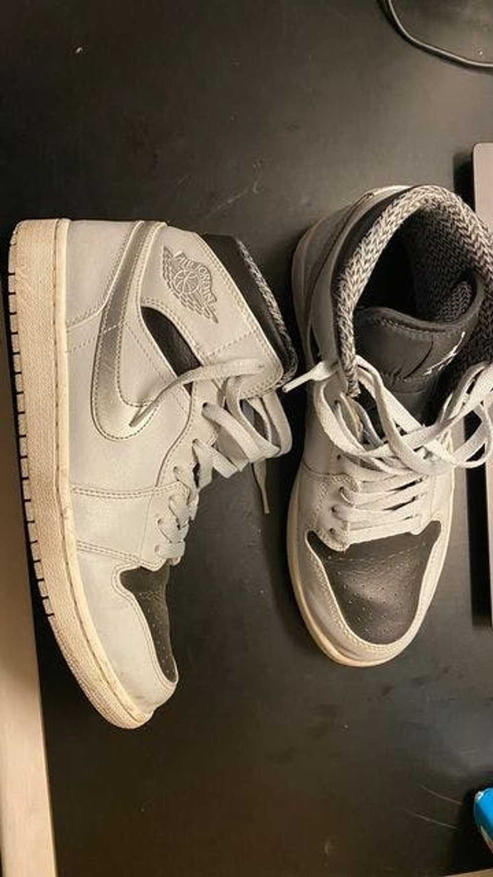 Jordan Brand × Nike Jordan 1 Mid Pure Platinum Me… - image 1