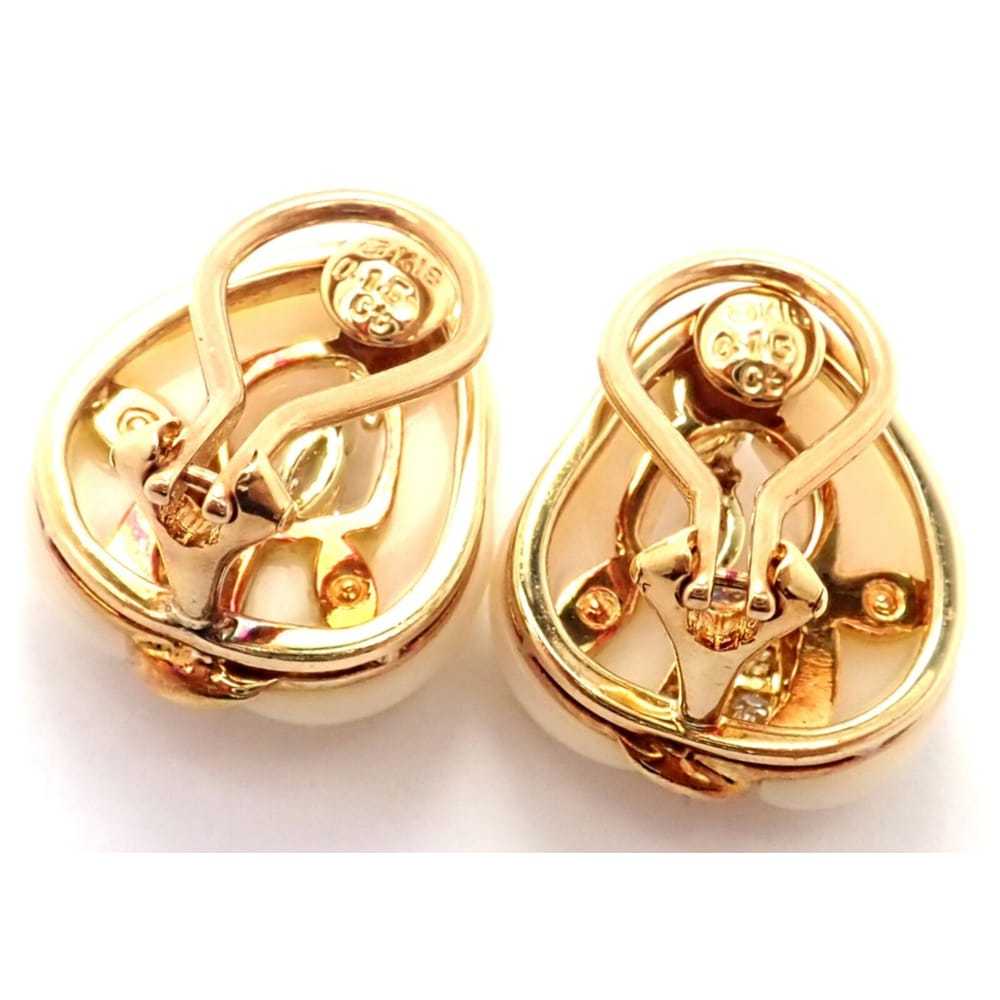 Mikimoto Yellow gold earrings - image 9