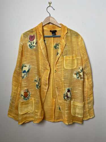 Avant Toi × Vintage Avant Toi Patches Yellow Jacke