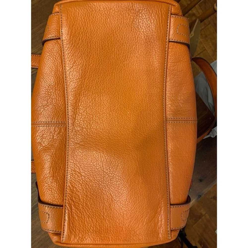 Unkwn Tignanello Bag / Purse Leather Burnt Orange - image 6