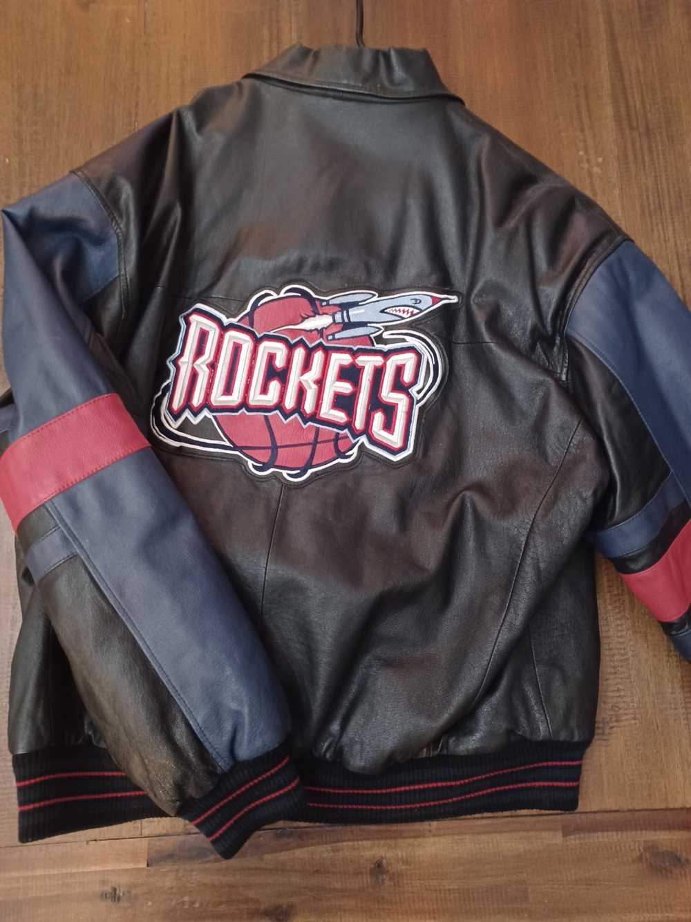 NBA × Varsity Jacket 🔥rare vintage nba varsity j… - image 2