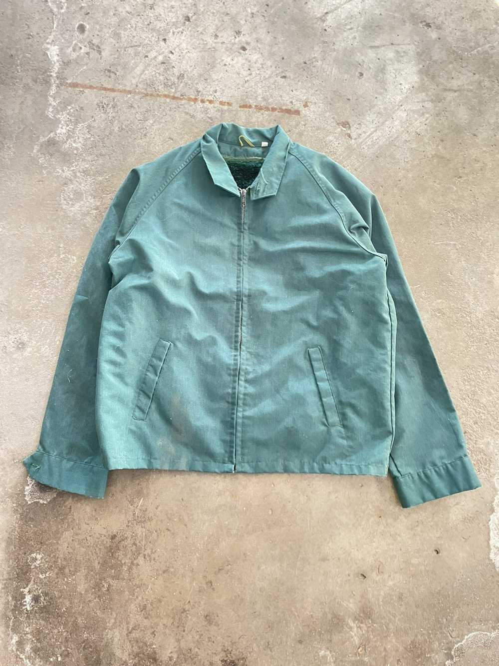 Vintage Vintage 60s sherpa lined harrington jacket - image 1