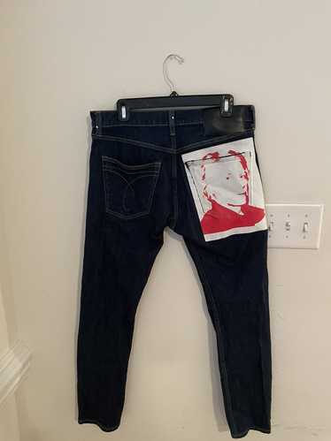 Andy Warhol × Calvin Klein Andy Warhol Denim jeans