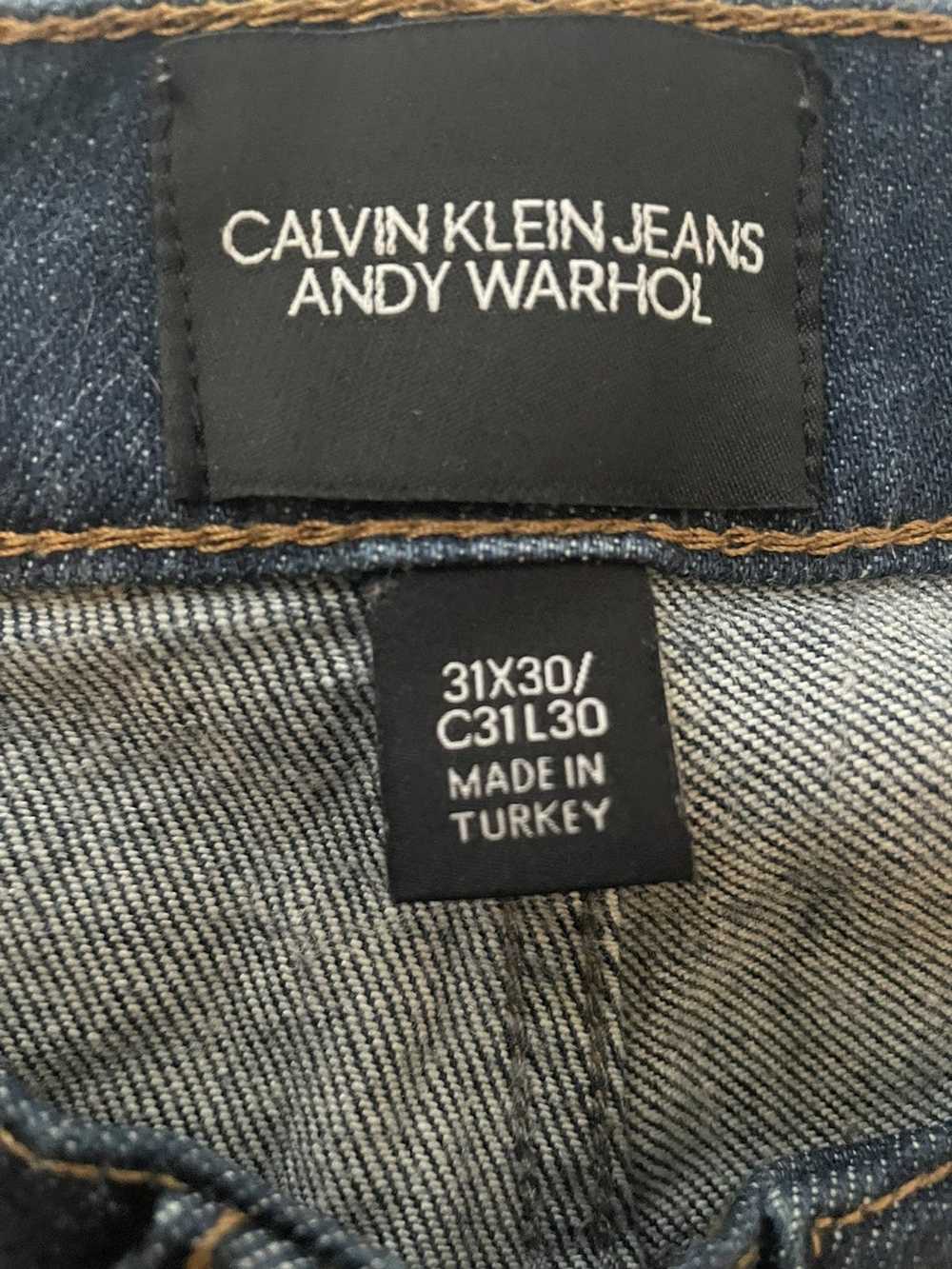 Andy Warhol × Calvin Klein Andy Warhol Denim jeans - image 2