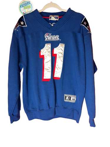 Starter Vintage patriots sweater drew Bledsoe rare