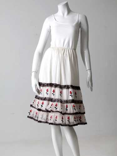 Vintage Vintage 1950's Saramae Crinoline Skirt Sli