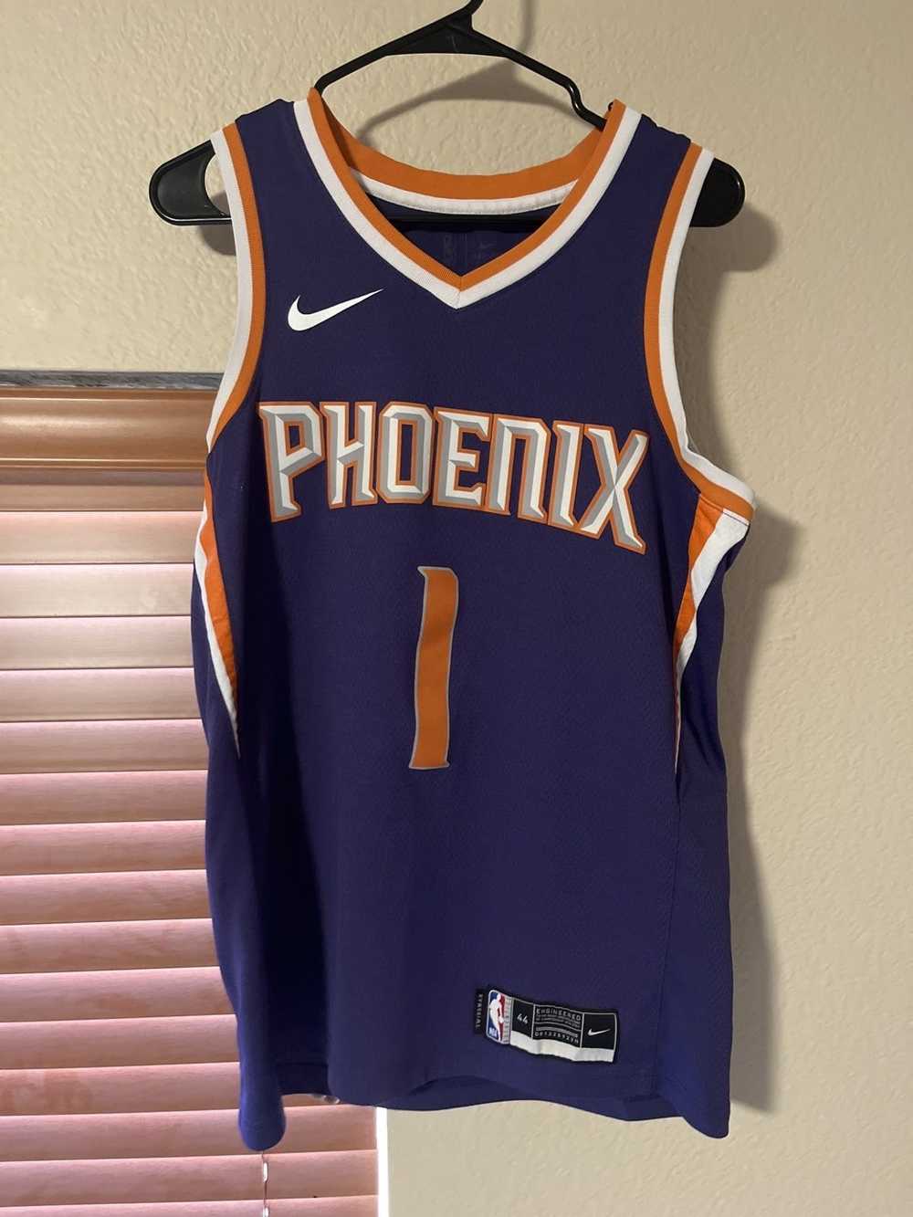Size 48 (L) Devin Booker Phoenix Suns Valley Jersey (Black