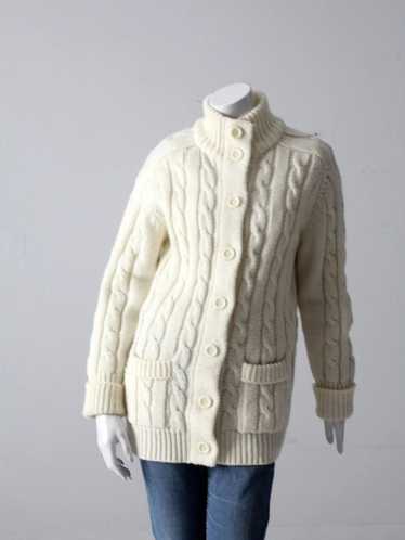 Vintage Vintage 70s Sears Cable Knit Cardigan