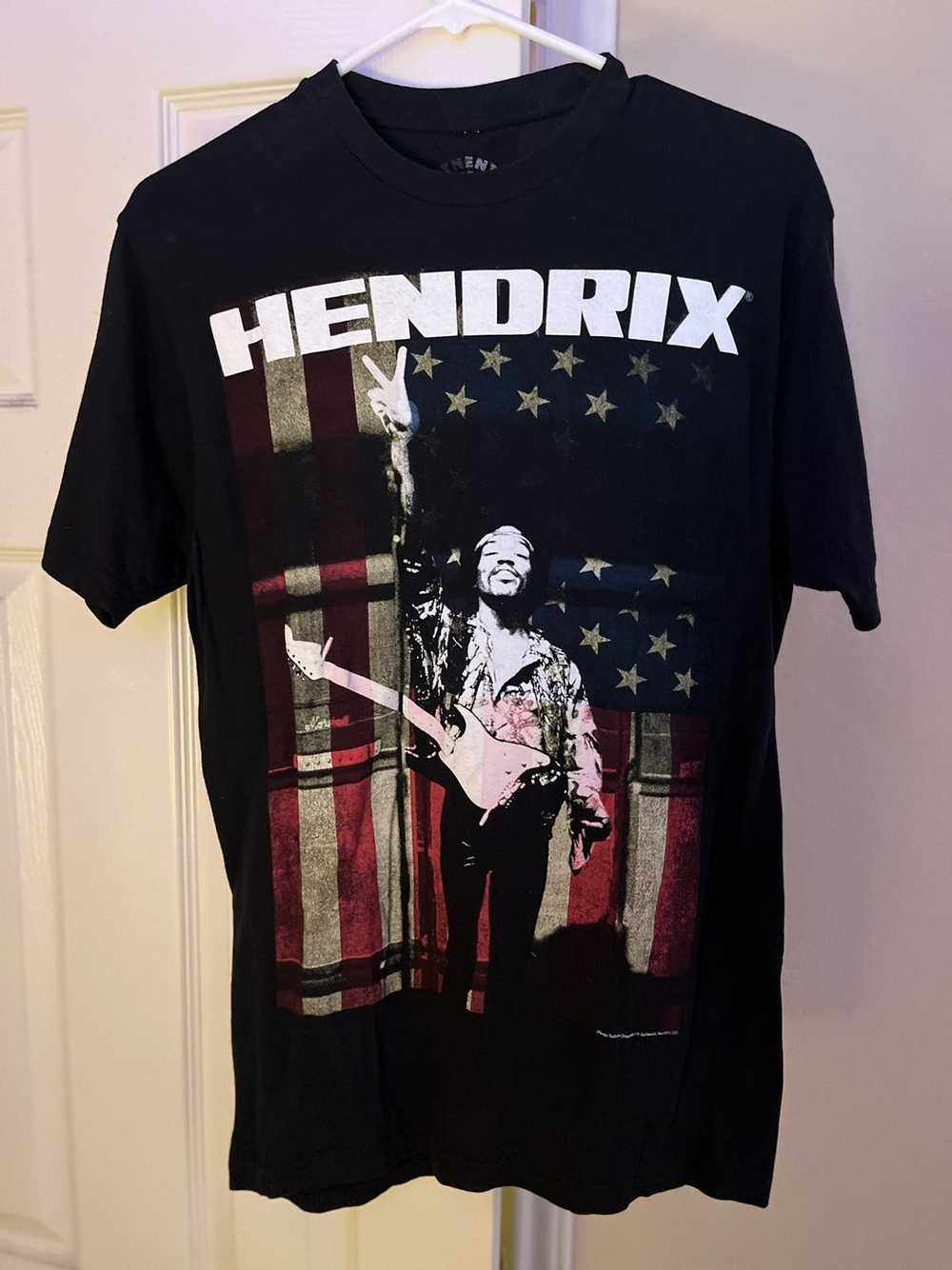 Jimi Hendrix Jimi Hendrix Black Graphic Tee - M - image 1