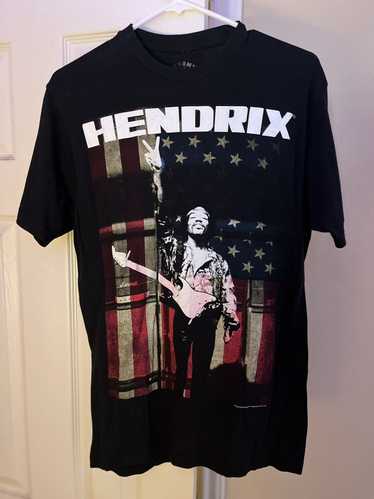 Jimi Hendrix Jimi Hendrix Black Graphic Tee - M