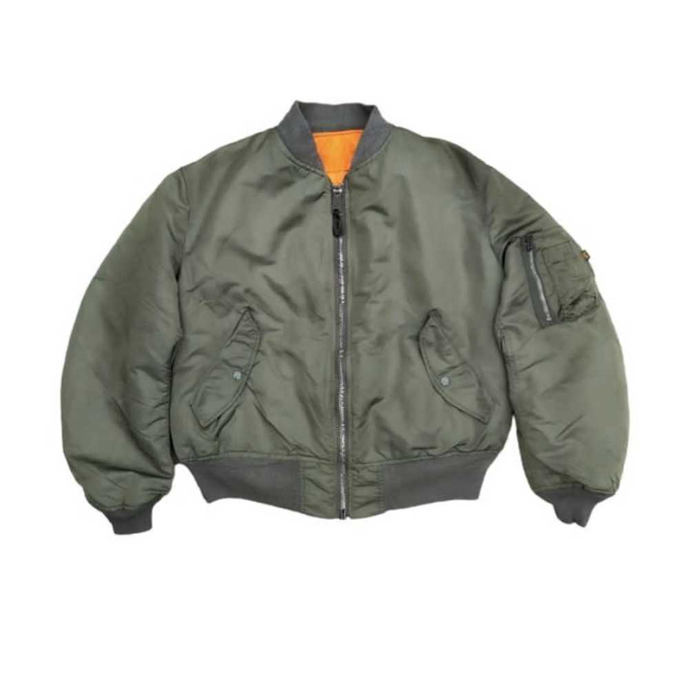 ALPHA INDUSTRIES MA-1 BOMBER JACKET - image 1