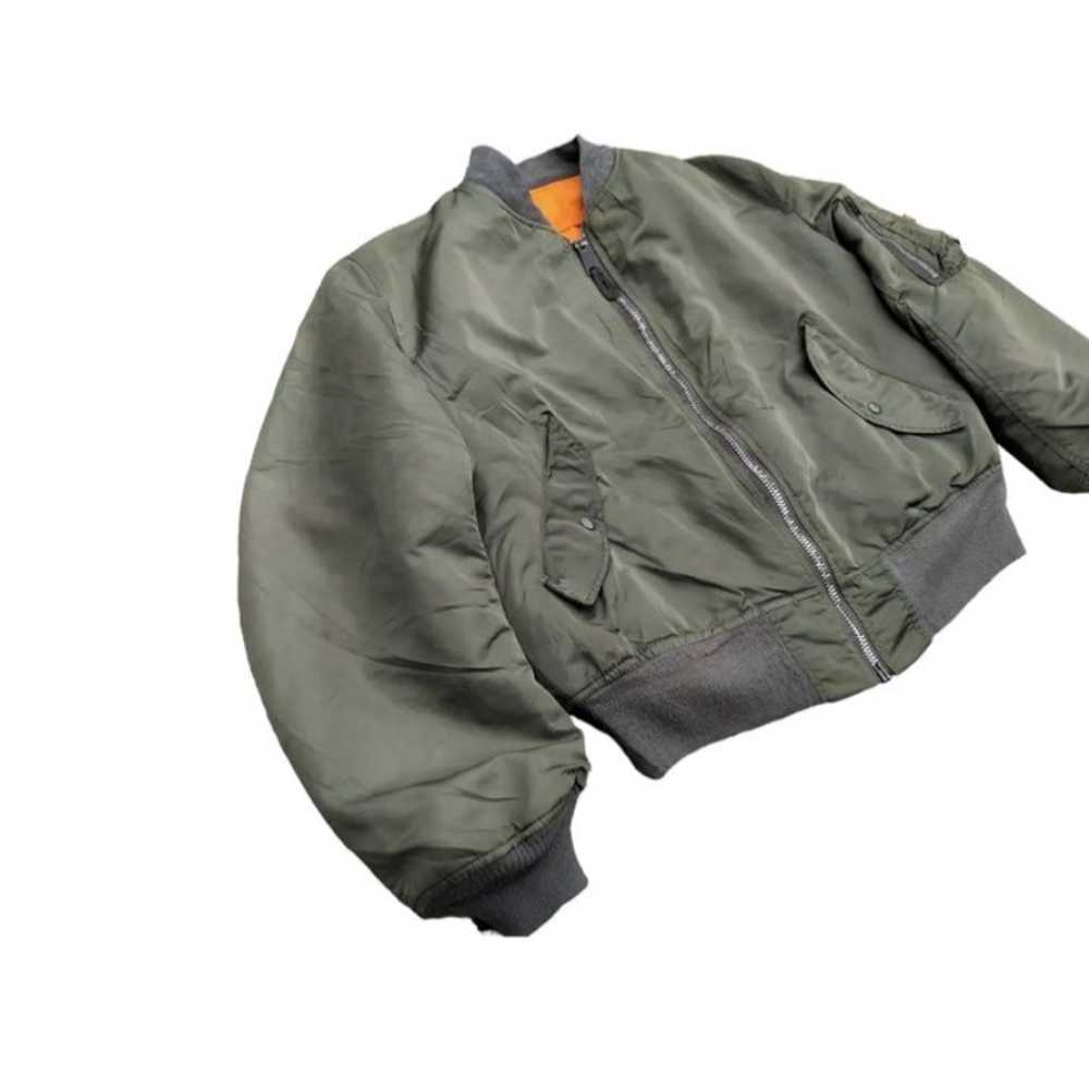 ALPHA INDUSTRIES MA-1 BOMBER JACKET - image 2