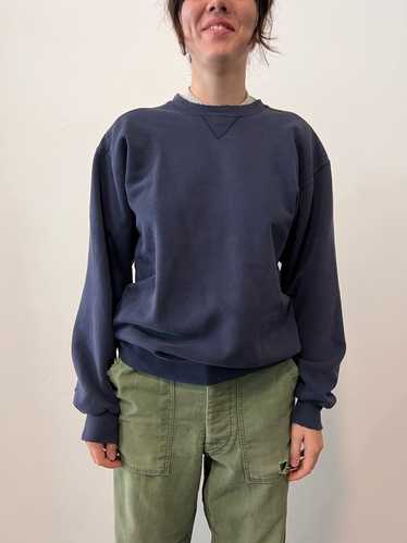 80s Navy L.L. Bean x Russell Sweatshirt