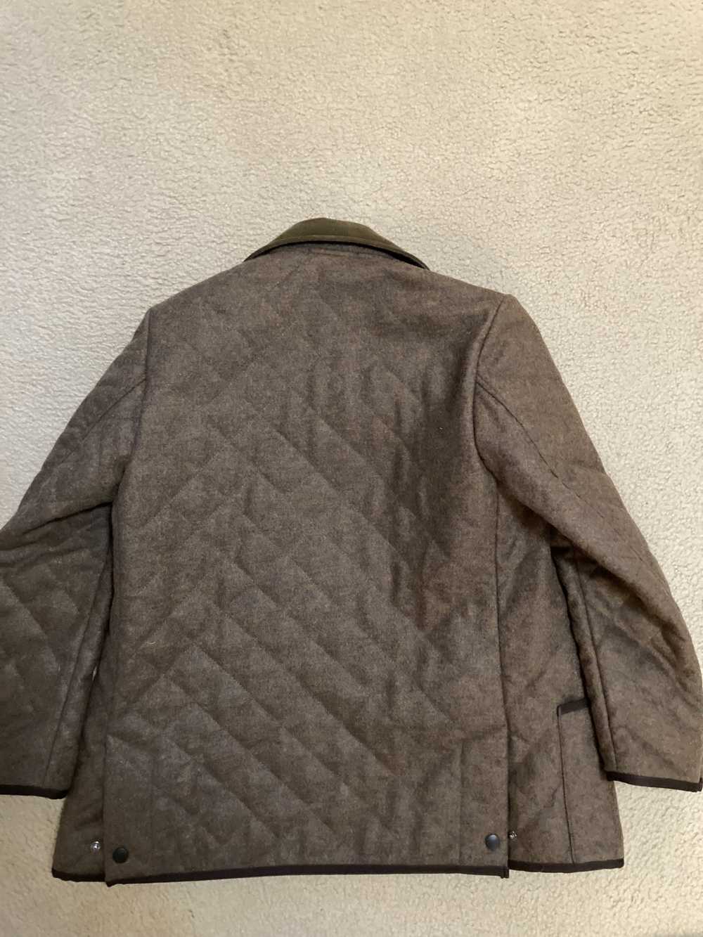 Paul Stuart Quilted Loden Barn Jacket - image 2